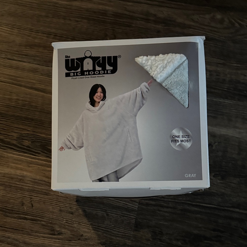 The Comfy Gray Oversized Hoodie